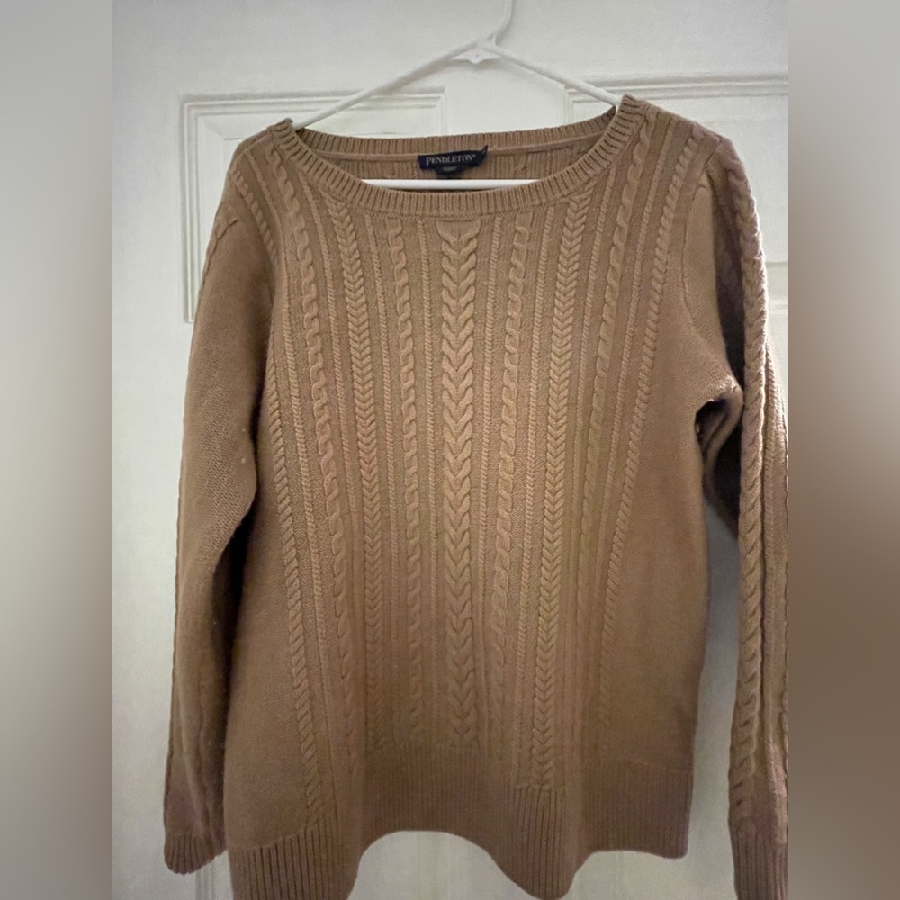 Pendleton cable sweater